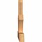 Ekena Millwork Richland Smooth Timber Gable Bracket, Western Red Cedar, 84"W x 31"H x 3 1/2"D x 5 1/2"F, 9/12 Pitch GBW084X31X0406RIC00SWR - alternate 4